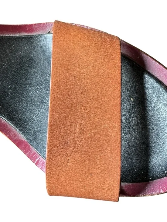 Vintage Y2K Celine Metal Open Toe Block Heel Size 8 - Picture 6 of 6